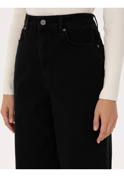 Pierre Cardin Kadın Siyah Pantolon Jean 50318043-vr046 Siyah