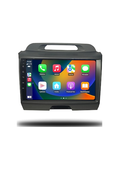 Kia Sportage 2011-2015 8+256 Gb Premium Ekran Android Carplay Multimedya Sistemi Yazılımsal 9"