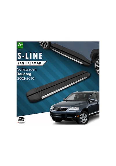 S-dizayn Vw Touareg S-line Krom Yan Basamak 193 Cm 2002-2010