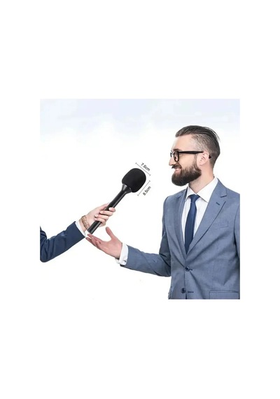 Çift Mikrofonlu Profosyonel Kablosuz Yüksek Kaliteli Ses Kaydı Röportaj Mikrofonu Çok Renkli