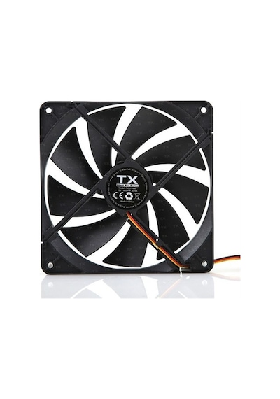 Tx 14Cm Siyah Kasa  Fanı Txccf14Bk