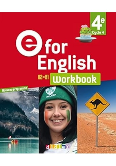 E For English 4e - Anglais Ed. 2017 - Workbook