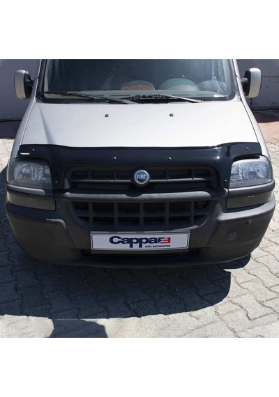 Cappafe Fiat Doblo Ön Kaput Koruyucu Rüzgarlık 4Mm Abs 2000-05