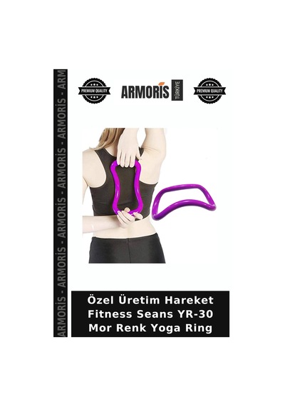 Özel Üretim Hareket Fitness Seans Yr-30 Mor Renk Yoga Ring