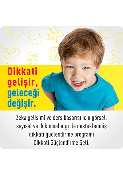 Dikkati Güçlendirme Seti - 3 Yaş - Osman Abalı - Adeda