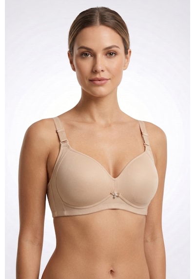 Fk Lingerie Kadın Silikonlu Toparlayıcı Sütyen B Cup Bgl-st05558 Ten