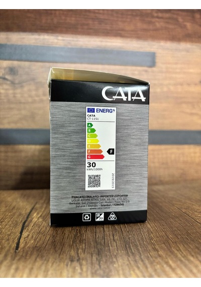 Ct1151 30 Watt 4 Kollu Pervane Led Ampul Beyaz Işık