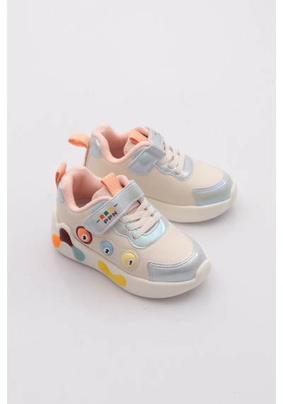 Pepino 2056 Çocuk Bebe Spor Ayakkabı Krem Pudra