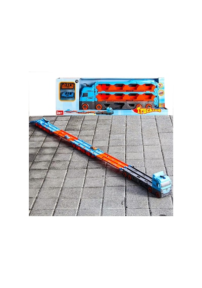 Taşıyıcı Tır Dev Boy 200 CM Uzunluğunda 2 Adet Mini Araba