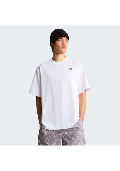 The North Face M Tnf Essential Simple Dome Os Ss Tee Erkek T-shirt-32880 Beyaz