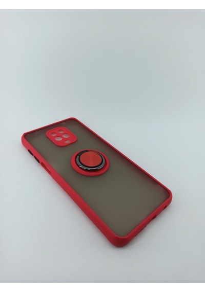 Xiaomi Note 9 Pro Buzlu Mat Yüzüklü Fri Slikon Kilif 459868404