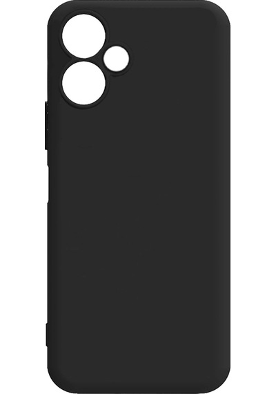 Forzacase Infinix Hot 30 Uyumlu Maxim Serisi Mat Silikon Kılıf Siyah