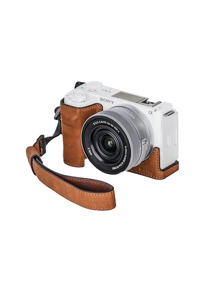 Smallrig 4889 Sony Zv-e10 Iı İçin Deri Kılıf Seti Kahverengi