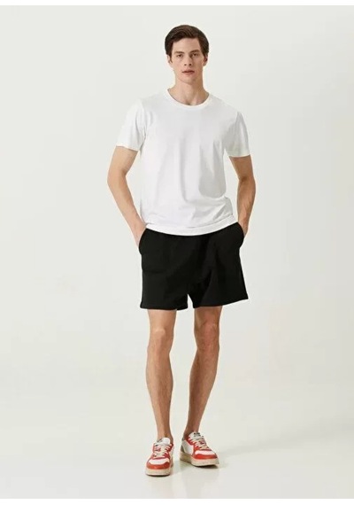 Butik İstanbul Unisex Basic Bisiklet Yaka Regular T-shirt - Beyaz