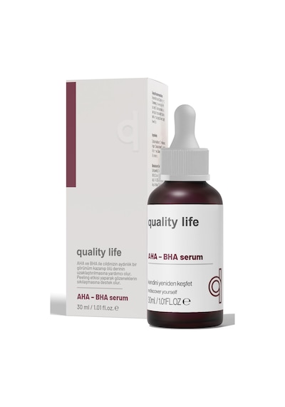 Quality Life Aha Bha Serum Kırmızı Peeling %10 Aha %2 Bha Glikolik 30 Ml