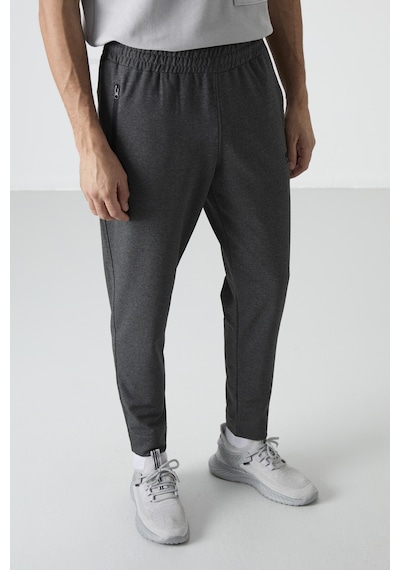 Tommy Life Barton Antrasit Melanj Jogger Erkek Eşofman Alt - 84952 Antrasit - Melanj