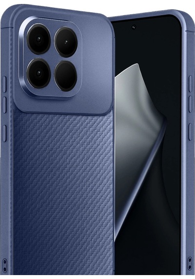 Xiaomi Mi 15t Auto Focus Karbon Kapak - Lacivert 0.2M-Çok Renkli