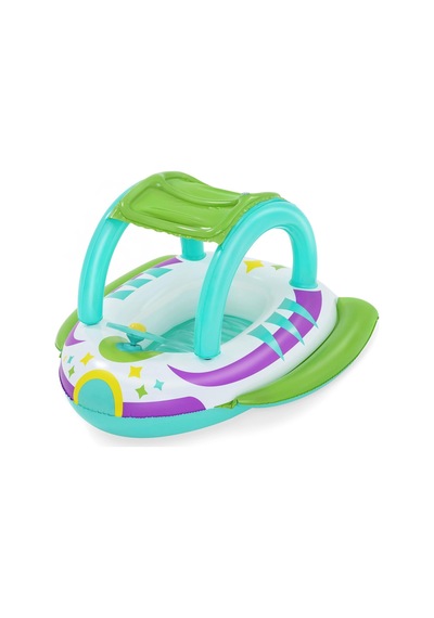 Bestway 1.07m X 1.12m Space Splash Bebek Teknesi Çok Renkli