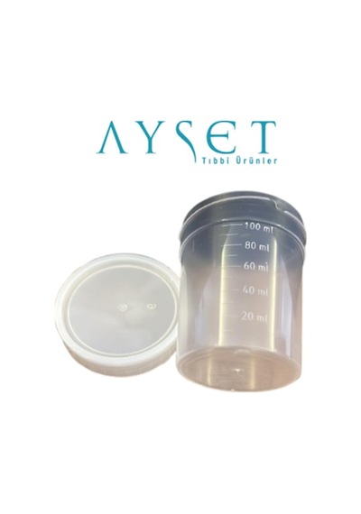 Non-steril İdrar Numune Kabı -100 Ml Mint