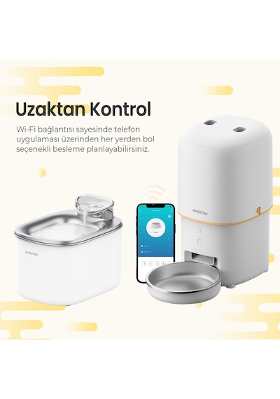 Haustier Pwf Akıllı Beslenme İstasyonu, Akıllı Kedi Mama Kabı & Kedi Su Sebili İkisi Bir Arada Avantaj Set, Pf02 Akıllı Mama Kabı, Wf007l Otomatik Kedi Su Sebili, Combo Set Beyaz Haustier Pwf Akıllı Beslenme İstasyonu, Akıllı Kedi Mama Kabı & Kedi Su Sebili İkisi Bir Arada Avantaj Set, Pf02 Akıllı Mama Kabı, Wf007l Otomatik Kedi Su Sebili, Combo Set Beyaz