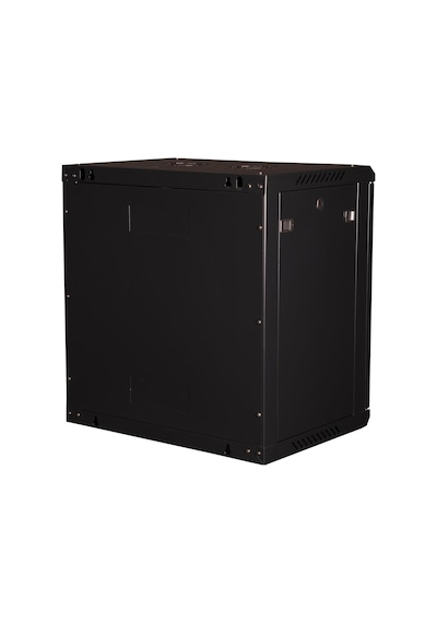 Lande - 12u 19" Duvar Tipi Rack Kabinet Genişlik: 600 Mm Derinlik: 450 Mm Siyah