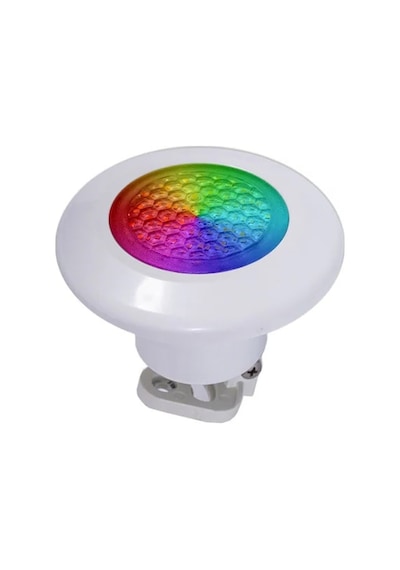 Megapool Ayaklı 2 Kablolu Rgb Led Osram Süs Havuz Aydınlatma Lambası Ayaklı 7 Cm Çap Toptancıyızbiz