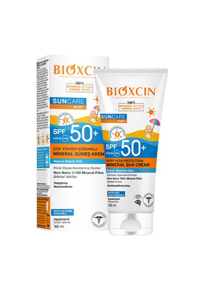 Bioxcin Sun Care Baby Mineral Güneş Kremi Spf50+ 100 Ml