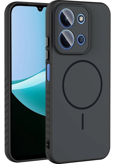 Xiaomi Redmi 15c Kılıf M-safe Şarj Özellikli Zore Tea Kapak Çok Renkli