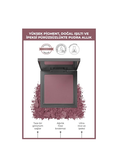 Alix Avien İpeksi Allık - Powder Blush 103 Coral Pink