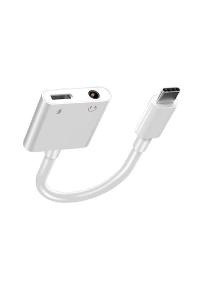 Type-c To 3.5 Mm Jack Kulaklık Ve Şarj Dönüştürücü Aynı Anda Kulaklıktan Müzik Dinleyin Ve De Şarj Edin Çift Çıkışlı Adaptör Yüksek Hızlı Şarj Ve Ses Aktarımı Type-c To 3.5 Mm Jack Kulaklık Ve Şarj Dönüştürücü Aynı Anda Kulaklıktan Müzik Dinleyin Ve De Şarj Edin Çift Çıkışlı Adaptör Yüksek Hızlı Şarj Ve Ses Aktarımı