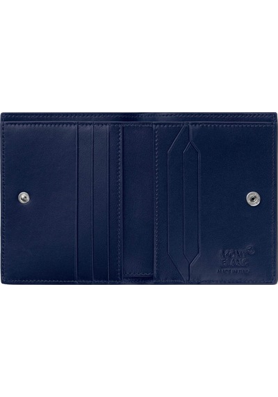 Mont Blanc Montblanc Meisterstück Compact Cüzdan 6 Cc 131695 Lacivert