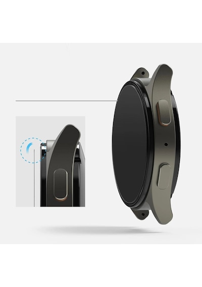 Samsung Galaxy Watch Fe 40mm Uyumlu 3 Adet Şeffaf Ekran Koruyucu