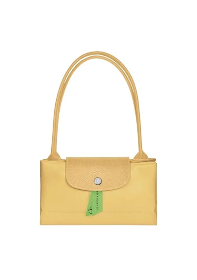 Longchamp Kadın Omuz Çantası Medium L2605 919 Açık Sarı