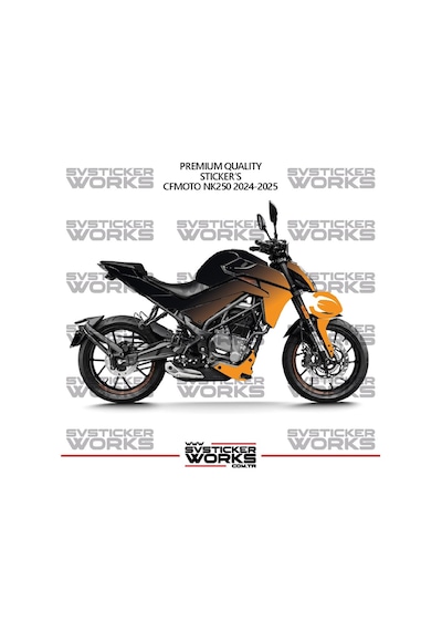 Cfmoto Nk250 Gen 2 Kaplama Sticker Çift Renk Motor Kaplama Modeli Hazır Kit Yüksek Kalite 28666159