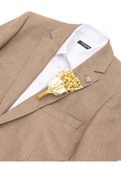 Pierre Cardin Erkek Beyaz Yaka Çiçeği 50291918-600