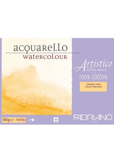 Fabriano Artistico Extra White 300g 20 Yaprak 26x36 CM Cold Presse