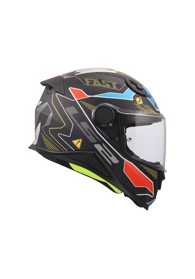 Ls2 Kid Zero Çocuk Kaskı Gri - Kırmızı