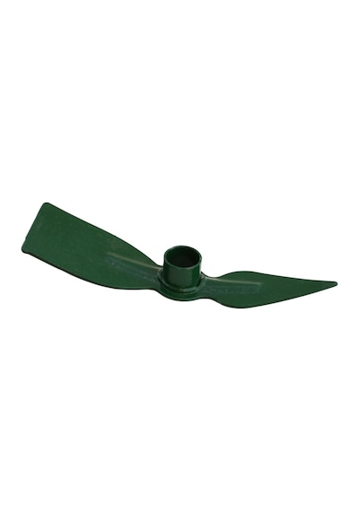 Badem10 Metal Çapa Bahçe Çapası Çift Taraflı Sivri Düz Hobi Çapa 27 Cm Demir Döküm