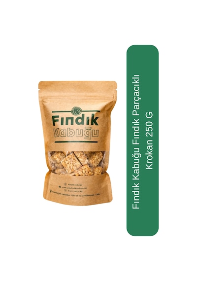 Fındık Kabuğu Fındık Parçacıklı Krokan 250 G 250 G