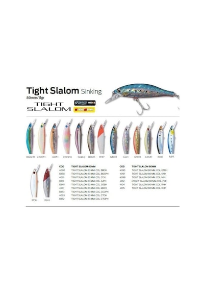 Maria Tight Slalom 8Cm 11Gr Maket Balık