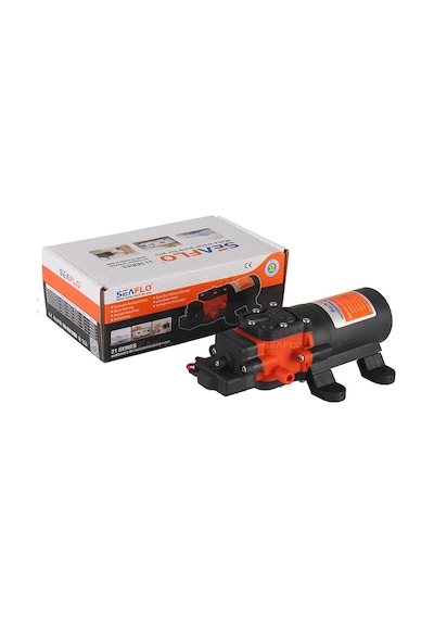 Seaflo Sfdp1-012-035-21 Karavan, Tekne Hidroforu 12 Volt 4.3 Lt./dak 35 Psi 2.4 Bar