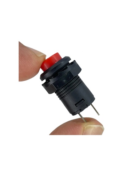 Ic-185d Buton Yuvarlak Plastik Kalıcı 12mm 2p
