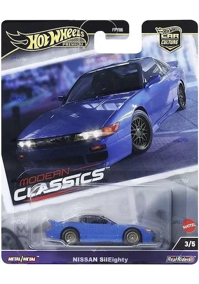 Hot Wheels Premium Nissan Sileighty 180sx Silvia 1/64 Modern Classics