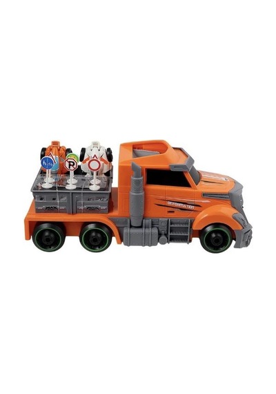 Ctoy Mega Yaratıcı Robot Taşıma Kamyonu - Turuncu