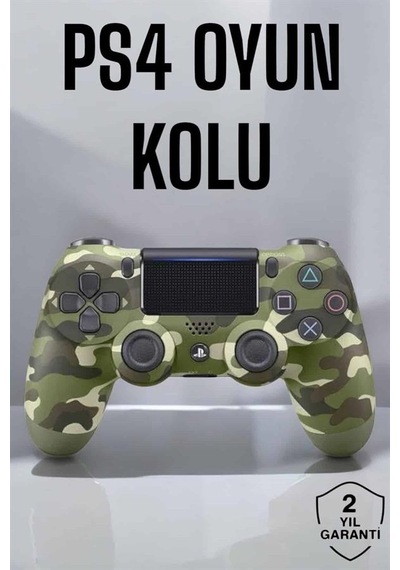 Ps4 Oyun Kolu Kamuflaj Desenli Joystick 72143588