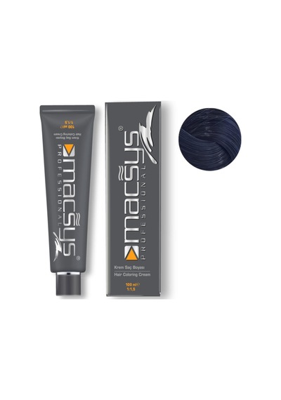 100 Ml Profesyonel Saç Boyası No:1.1 Mavi Siyah