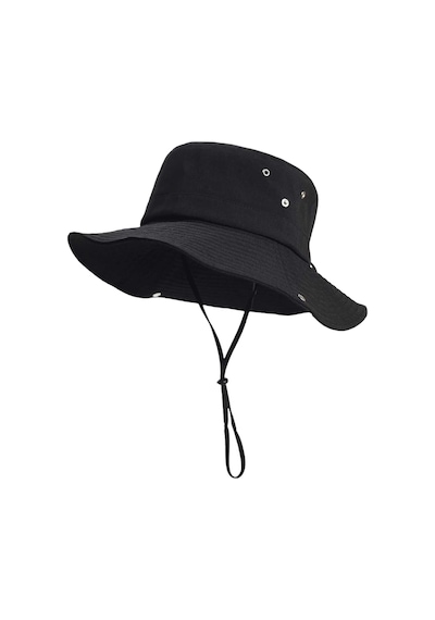 Tezzgelsin Unisex Yazlık Katlanabilir Safari Fötr Şapka Siyahi