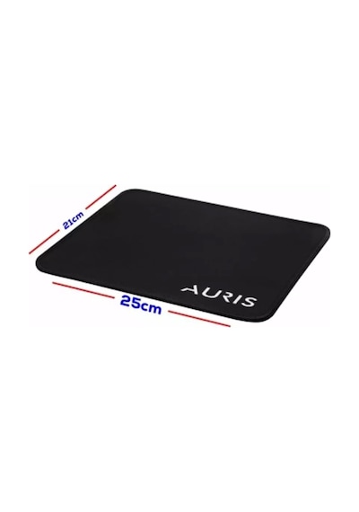 Auris Mp5 Kenarları Dikişli Kaymaz Mouse Pad 25x21 Cm