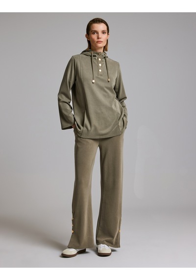Pierre Cardin Haki Loose Fit Eşofman Altı 50331462-vr027