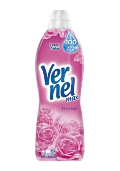 960 Ml Taze Gül İle Konsantre Çamaşır Yumuşatıcısı 100'lü Set